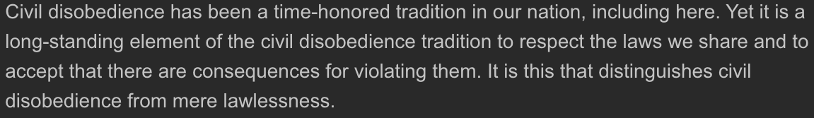 In what world is an encampment of students protesting equal to 'mere lawlessness'? Even if it's against campus regulations, violence shouldn't be used to bring down the encampment. That's abuse of power. I condemn this action from @uwchancellor and @UWMadison