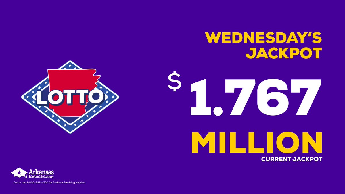 HIGH JACKPOT ALERT! Match Six. Get Rich! The LOTTO jackpot can only be won in Arkansas. Get your LOTTO ticket for tonight’s drawing for a chance to win $1.767 MILLION! Play at any lottery retailer or on the @Jackpocket app! #ThisIsWinning bit.ly/3Eom5lD (Sponsored)