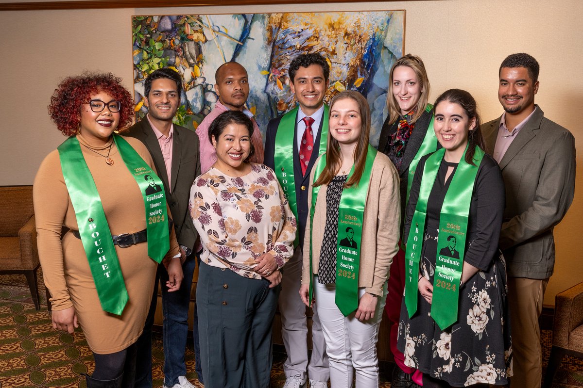 “Being a Bouchet Scholar is one of the greatest honors I have had at Cornell.' Read about this year's eight doctoral candidates and two postdocs inducted into Cornell's chapter of the Bouchet Graduate Honor Society: gradschool.cornell.edu/announcements/…