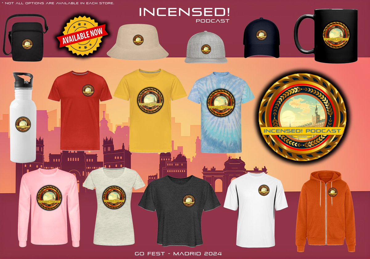 🇪🇸 Only 6 weeks until #PokemonGOFest2024 Madrid!
🇪🇸 Excited to launch our 🔥 new merch line in honor of that magical city
🇪🇸 Access by clicking on the region-specific shops in our Linktree
🇪🇸 🤫 - starting May 3rd, everything will be 20% off
🇪🇸 Check it out, #PokemonGOfriends 👇