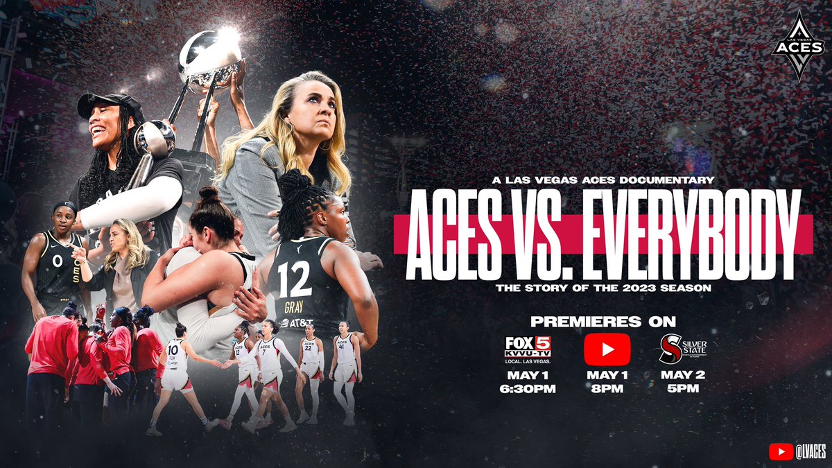 𝐀𝐂𝐄𝐒 𝐯𝐬. 𝐄𝐕𝐄𝐑𝐘𝐁𝐎𝐃𝐘 🎥 Get your 🍿🍿🍿 ready. The story of the 2023 Championship season premieres tonight!