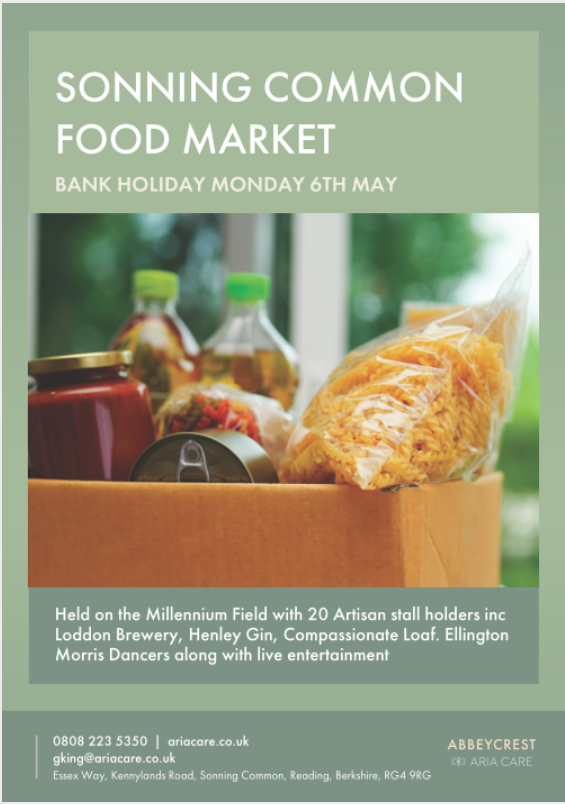 🧀 🍺 Join us at the Sonning Common Food Market on 6 May, featuring 20 Artisan stalls including Loddon Brewery, Henley Gin, and Compassionate Loaf. Enjoy live entertainment and the vibrant atmosphere on the Millennium Field.

#eventsinreading #rdguk