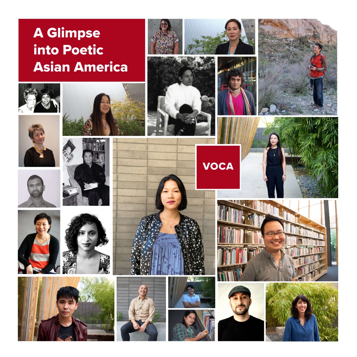 NEW Voca playlist! Curated for Asian American Pacific Islander (AAPI) Heritage Month and spanning the years 1990-2023, this selection of work seeks to capture the aesthetic and thematic range of Asian American and Pacific Islander poets. voca.arizona.edu/playlists/glim…