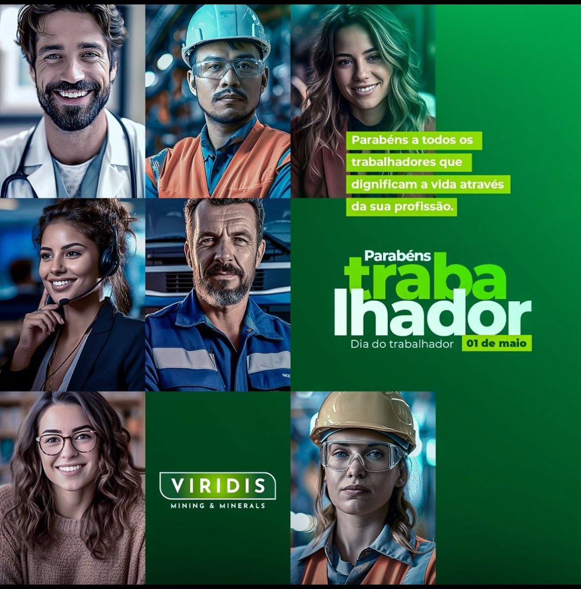 Happy Labor Day to everyone who, with dedication and effort, shapes our daily lives. To each of you, our heartfelt thanks for your tireless contributions. May this day serve as a reminder of the importance of dignified and respectful work for all

$VMM #WeareGreen #WeareViridis
