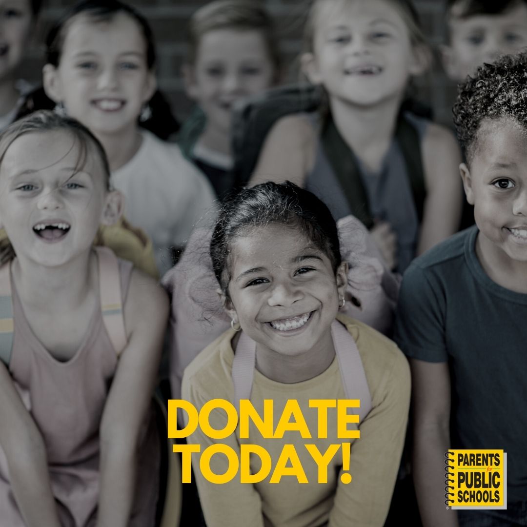At Parents for Public Schools, we believe every child deserves access to a high-quality education, and your generous donation really helps us make a difference! To give, visit: parents4publicschools.org/donate/ #PublicSchoolProud