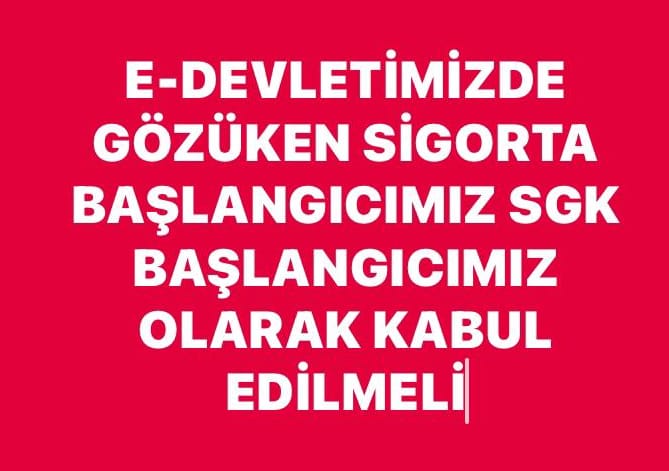 @Birsen753434 @Yaartos41121435 @KOCAELi_SCSM @AyseErener41 @SerdarDastanbek @haspi61 Meslek lisesi ve Çıraklık okullarından mezun olanlar Ssk kartı ve Ssk numarası verilip Ssk'sı başladı diye aldatılan ,oldu. Emek Kutsaldır #ÇırakStajyer1MayıstaSahada