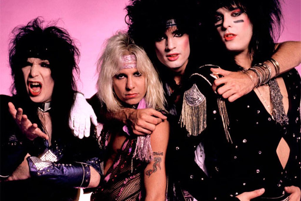 In the 80’s. Motley Crue were on of the most successful and notorious of the Sunset Strip bands. I like the first 2 albums, but  not overly keen on the releases after that.  What do you think of Motley Crue?