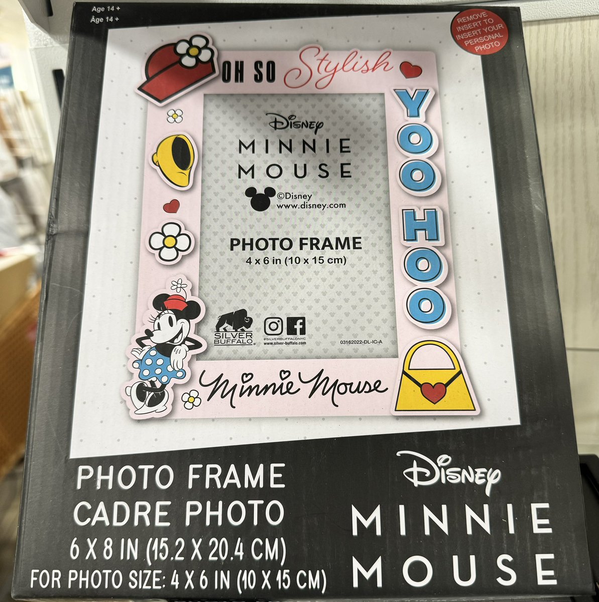 #disney Cute Minnie photo frame over at Homegoods 😁👌👍!