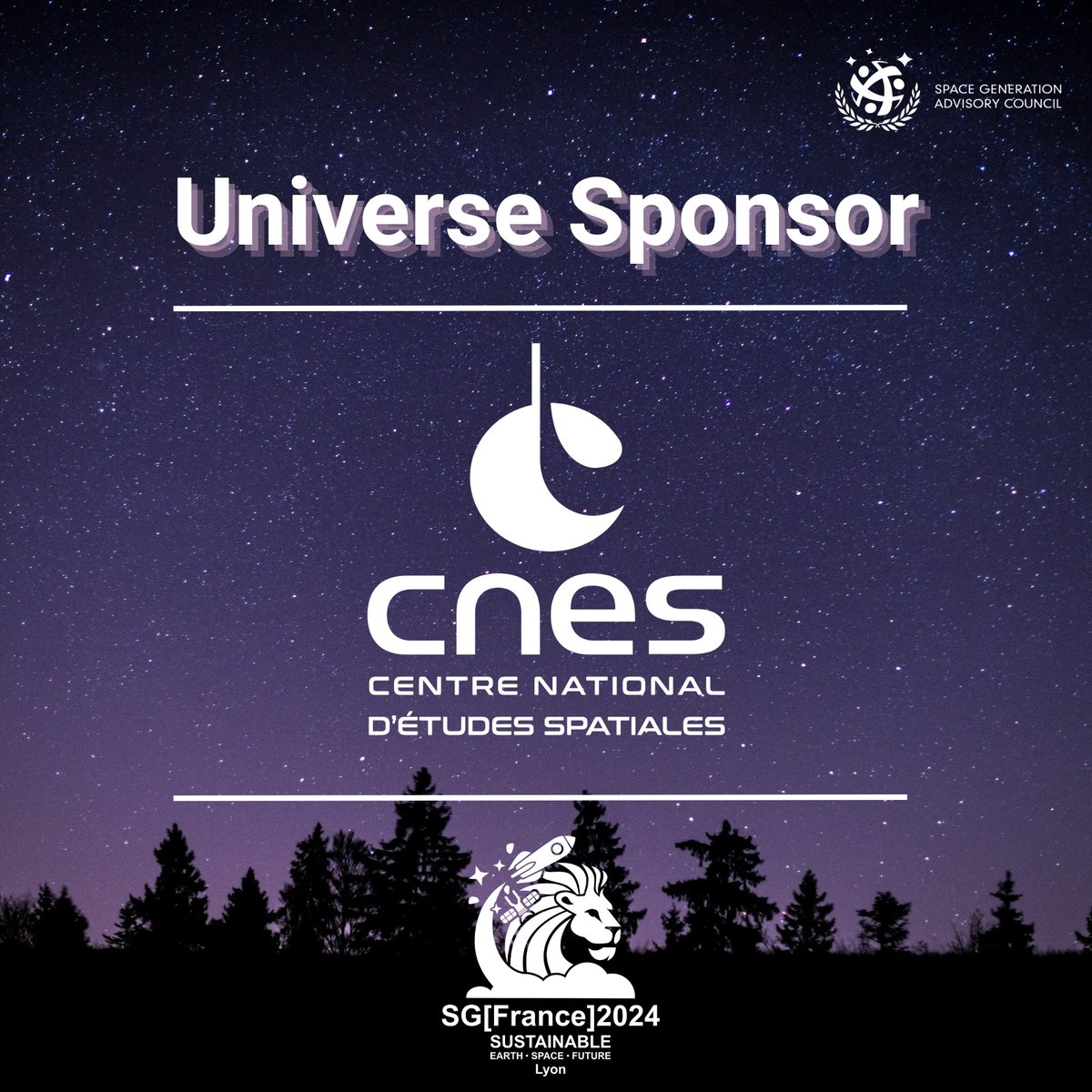Thank you to all our sponsors! 🌠Universe sponsor: @CNES 🌌Galaxy sponsors: @esa , @CTengineers ⭐Star sponsors: Space Founders, @IPSA, @ArcsecSpace, 🪐Planet Sponsors: @AldoriaSpace, @ISUnet, @universeh_eu, @spaceavocat Thanks also to @ESME_ingenieurs for hosting us #SGFrance
