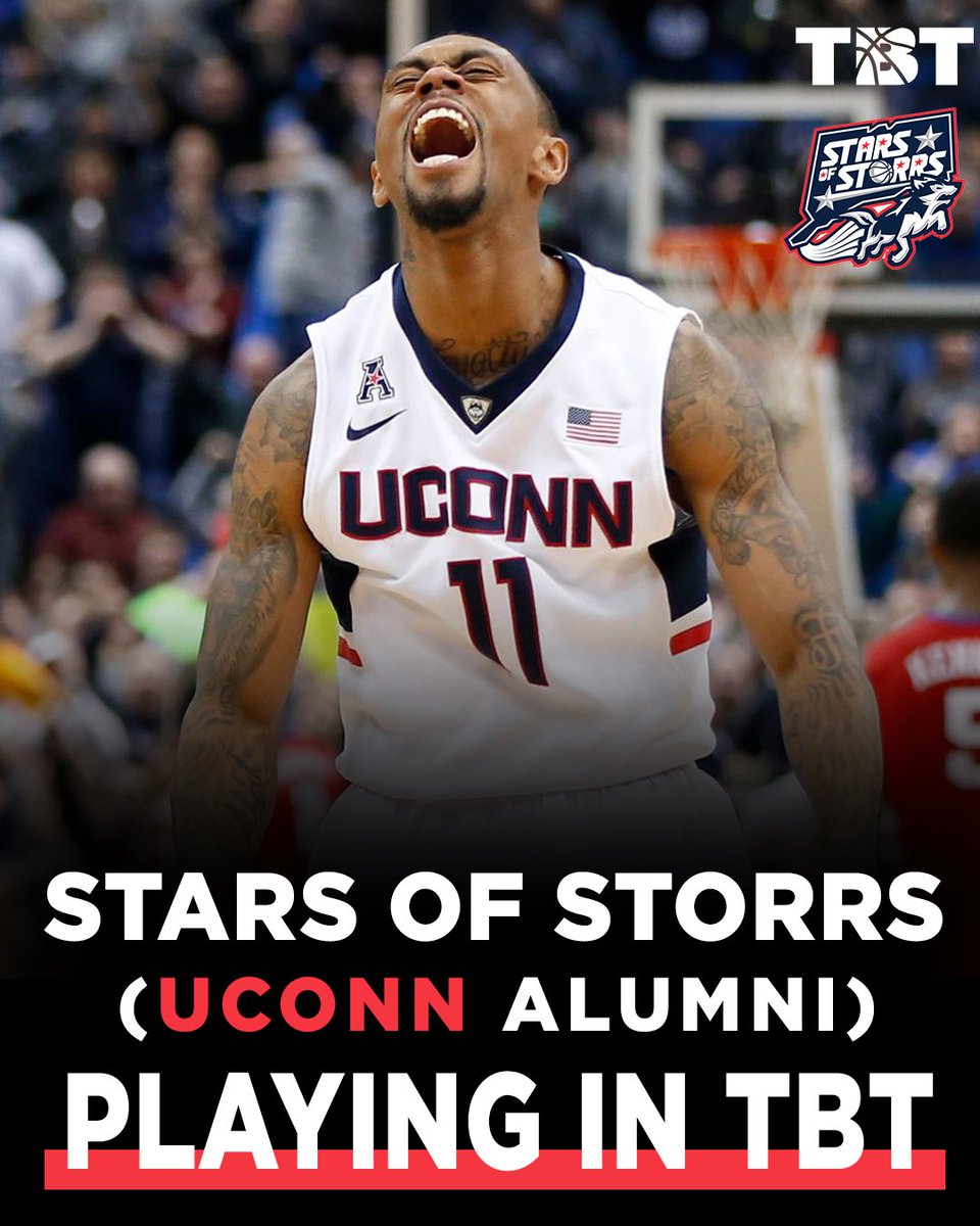 BREAKING NEWS: The back-to-back National Champions have a team in TBT THIS YEAR‼️ Introducing: Stars of Storrs, a @UConnMBB alumni team led by 3 former Champions! TICKETS TO SEE @starsofstorrs IN PITTSBURGH THIS SUMMER: bit.ly/tbt-uconn-tix