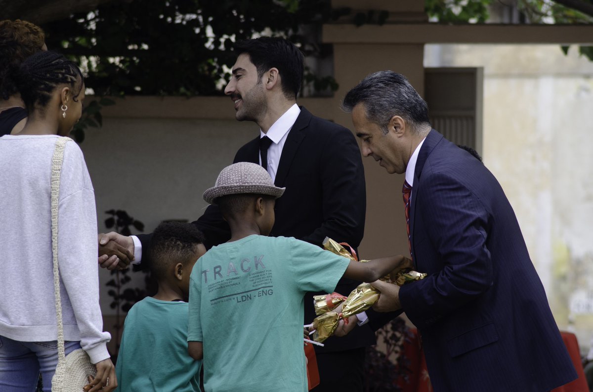 23 Nisan Ulusal Egemenlik ve Çocuk Bayramımızı Asmara'da küçük dostlarımızla birlikte kutladık. 🇹🇷

We celebrated April 23 National Sovereignty and Children's Day with our little friends in Asmara.