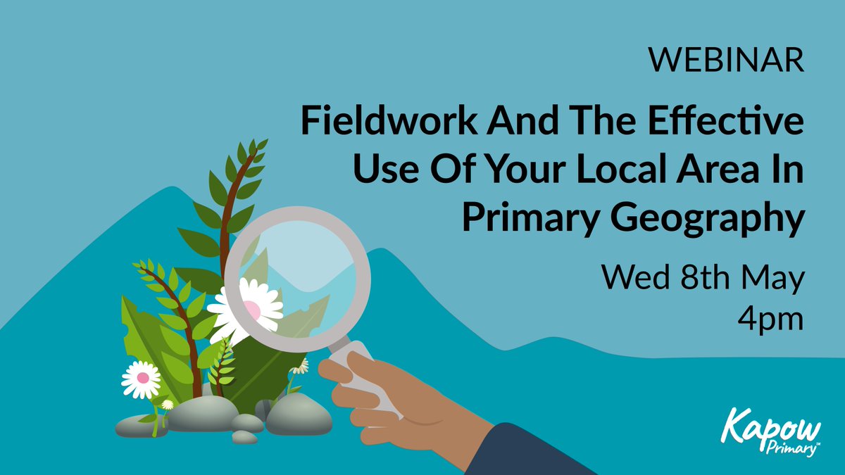 🌍📍 Dive into local geography with our free webinar 🗺️ Discover how to enrich your #PrimaryGeography curriculum using local landmarks, maps, photos, #fieldwork and more. ✍️ Register now to secure your spot: us06web.zoom.us/webinar/regist…