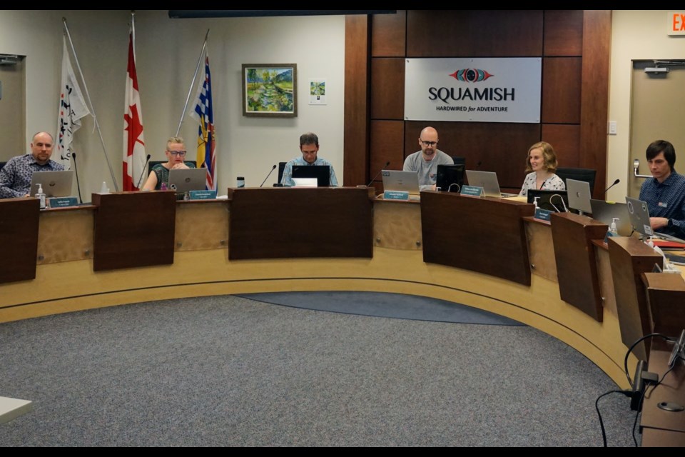 Squamish Council leaves up in the air — neither approved nor disapproved — a permit for #WoodfibreLNG’s ‘floatel’ work camp: ow.ly/1CuG50Rtrkh @squamishchief #bcpoli