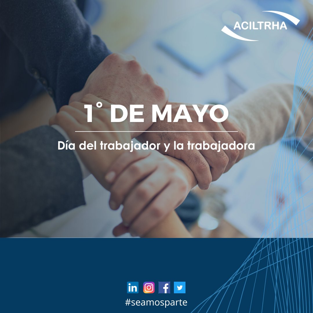 En el Día Internacional del Trabajador, extendemos nuestro reconocimiento a todos los trabajadores y trabajadoras. Valoramos el compromiso diario de quienes contribuyen a construir una sociedad más justa e igualitaria. ¡Feliz día! 🫂
#DíaDelTrabajador
#1DeMayo
#SeamosParte