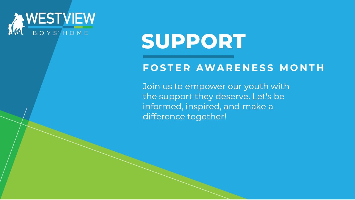 This May, observe National Foster Care Month with Westview Boys' Home! 🌈 Stay tuned for inspiring stories and facts. Be part of the change! 🙌 #SupportFosterCare #ChangeALife #SupportYouth