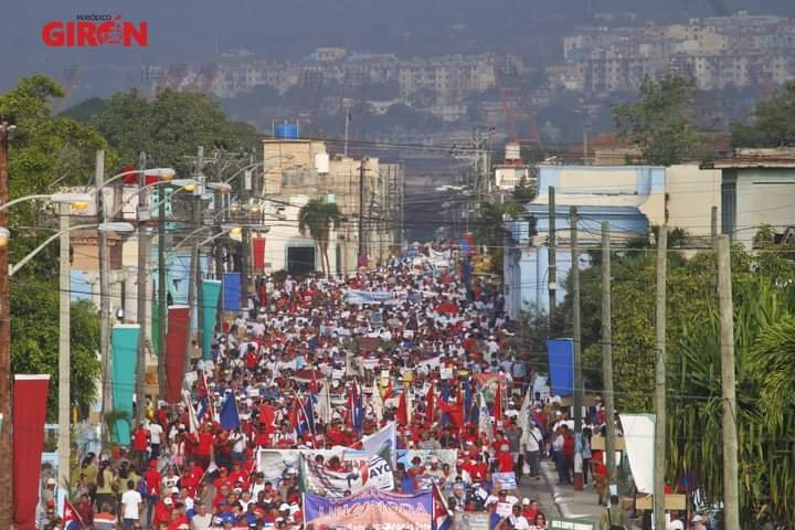 #1DeMayo día de celebración en toda #Cuba por las conquistas alcanzadas. Felicidades a todos los trabajadores.
#PorCubaJuntosCreamos 
#MatanzasDeGironAl26 
#MatancerosEnVictoria
@DiazCanelB 
@DrRobertoMOjeda
@mariofsabines
@CaridadPoey 
@RamonGomezMedi4