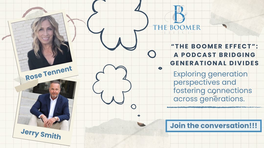Bridging the gap between generations, 'The Boomer Effect' podcast explores diverse perspectives and meaningful connections across all ages. 

Tune in to bridge the generational divide! #podcasts #boomereffect #babyboomer #generationaldivide #greatestgeneration #genx #genz #mi ...