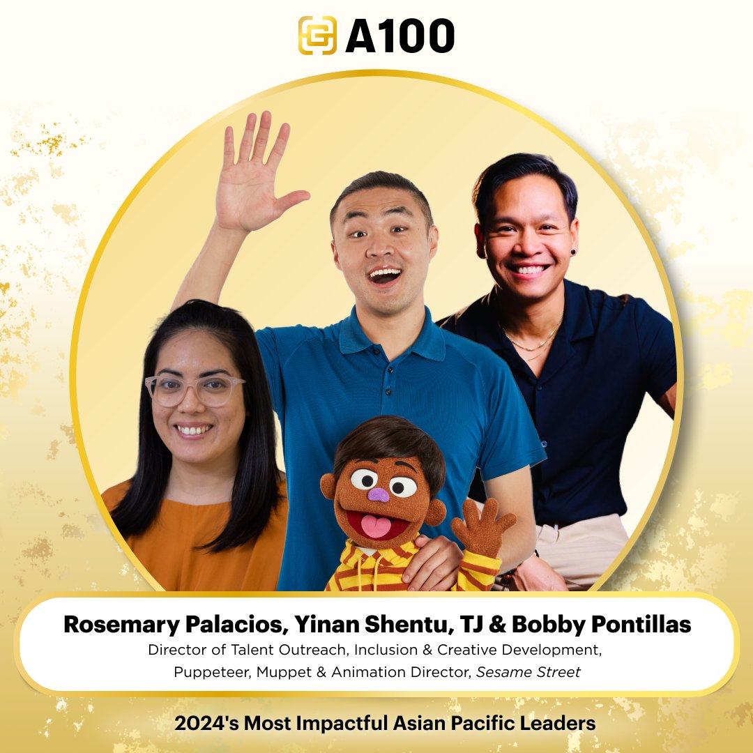 Congratulations to Yinan Shentu, TJ & Bobby Pontillas and the Workshop's own Rosemary Palacios, for your honor on @GoldHouseCo's 2024's Most Impactful Asian Pacific Leaders. Thank you for your dedication in ensuring children grow stronger, smarter & kinder. #A100 #GoldExcellence