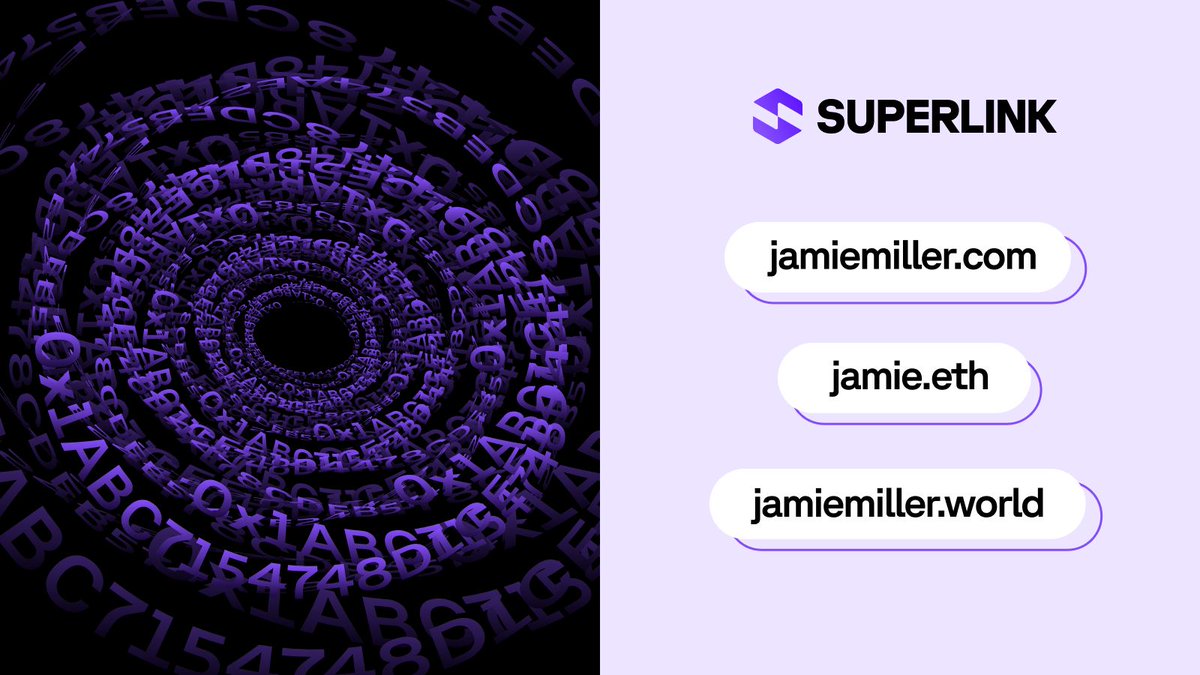 Superlink tweet media