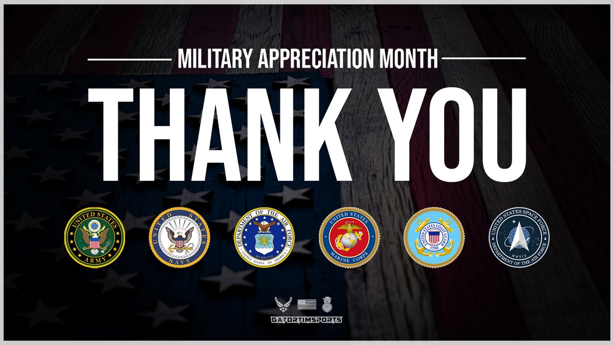 May is Military Appreciation month!  🇺🇸

To those who are currently serving and to those who have served, thank YOU for your sacrifice, allegiance, and commitment to this great nation!

#MilitaryAppreciationMonth | #Veterans | #NeverForget
