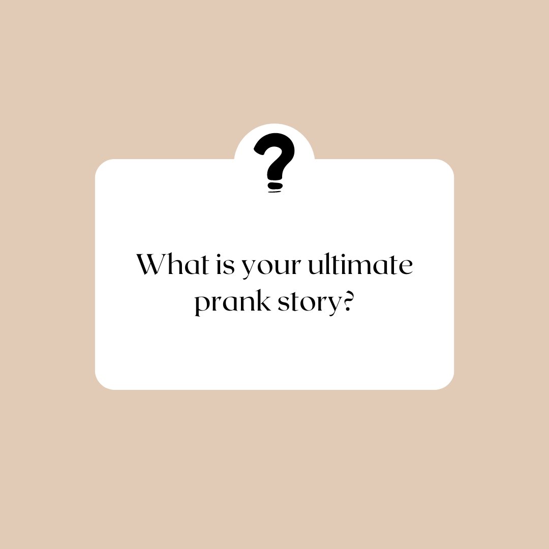 April Fools' Day Fun! 🎉

Share your ultimate prank story! Whether you masterminded a legendary prank or fell victim to a clever scheme, spill the beans! 😂

 #spillthebeans #spillthebean #fools #bestday #funstuff #bean #aprilfools #prank