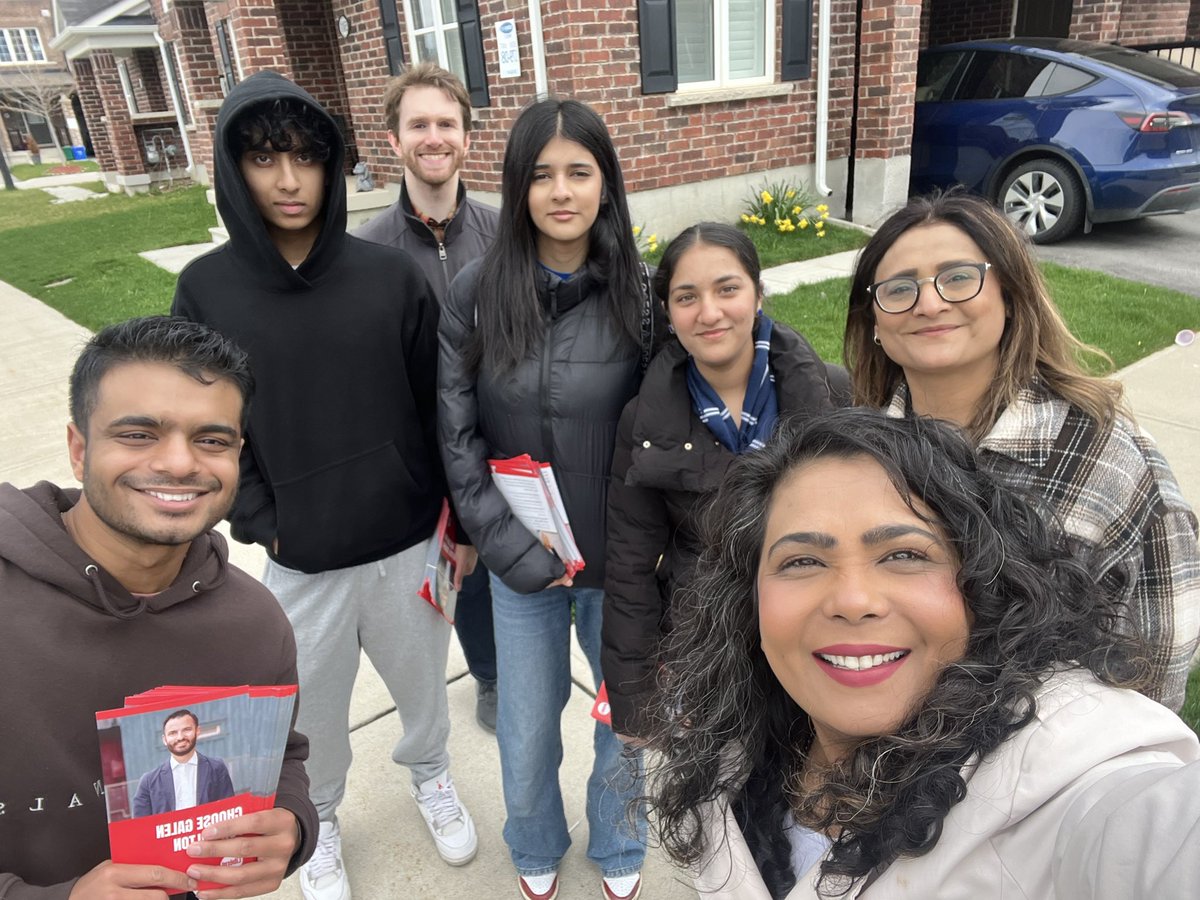 Tomorrow, Milton will decide who will represent them in the Ontario Legislature! I’m excited to support @GalenNHarris and @BonnieCrombie to bring in a new Vision for Milton and Ontario - one that cares about education, healthcare and housing after years of failed Ford policy.