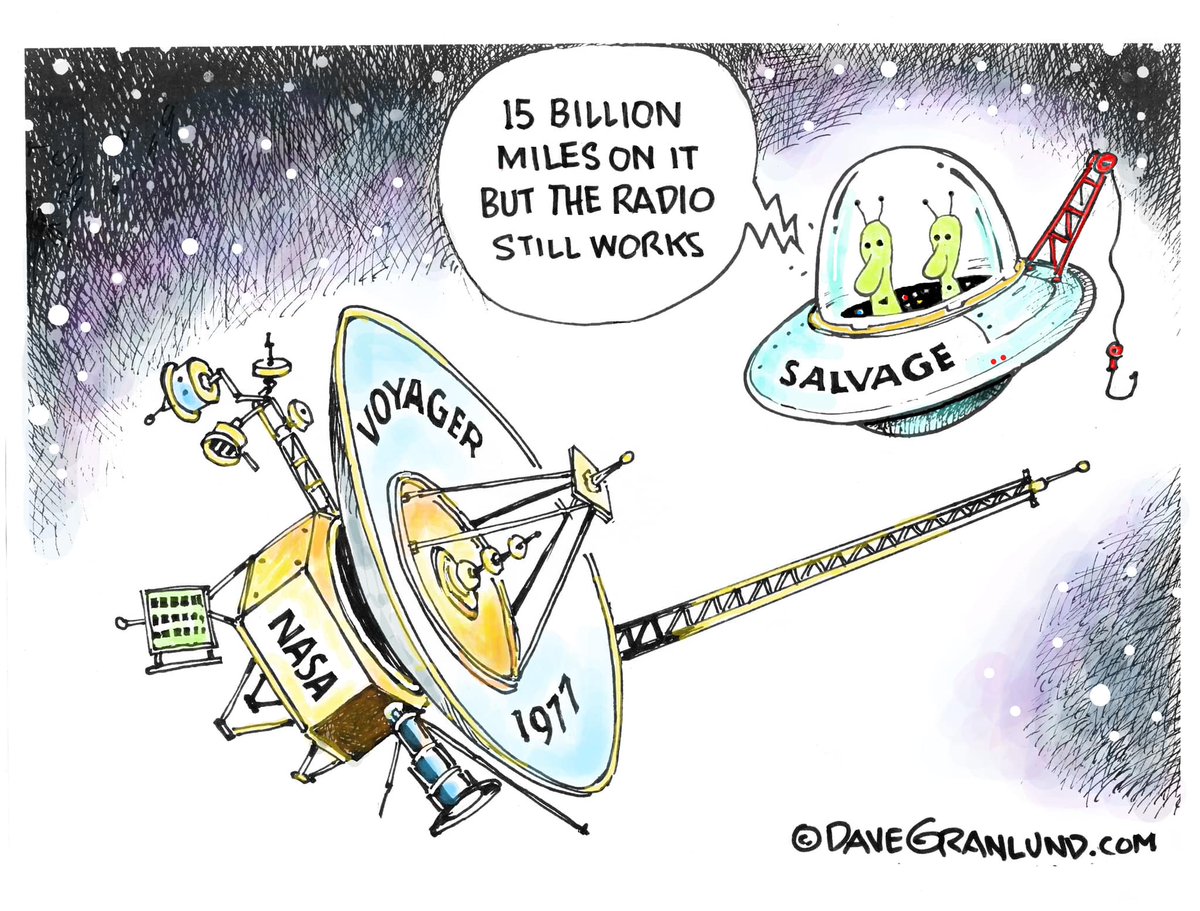 📷📷📷 en.wikipedia.org/wiki/Voyager_p… --- #Voyager #Voyager1 #Voyager2 #VoyagerProgram #DaveGranlund