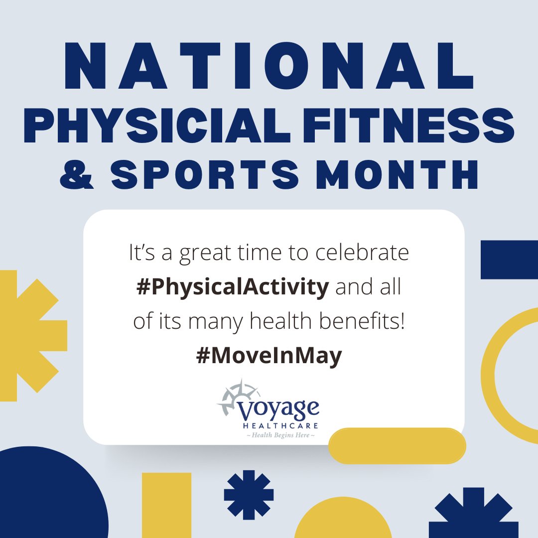 #MoveInMay and celebrate National Physical Fitness & Sports Month! Try different ways to get active, like yoga, ultimate frisbee or biking. 🚲 Find other ways you can #MoveYourWay: hubs.ly/Q02vyHlb0