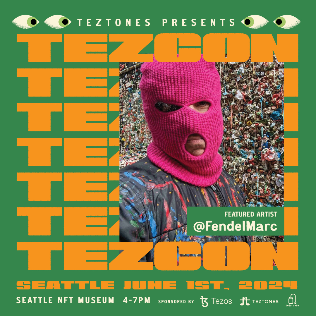 #Tezcon Seattle is just one month away! I hope you can make it. Make sure to RSVP. (in the comments) <a href="/BillKnightsart/">Bill Knight</a> <a href="/wwworonin/">WWWoronin</a> <a href="/annegrgich/">Anne Marie Grgich</a> <a href="/kaceyevans/">Kacey.tez</a> <a href="/KaneMayfield/">Kane Mayfield 🏴‍☠️</a> @WiseApe4 @SkyGoodman4 <a href="/thegxuniverse/">The Gx Universe</a> <a href="/iamwesselart/">I am Wessel</a>