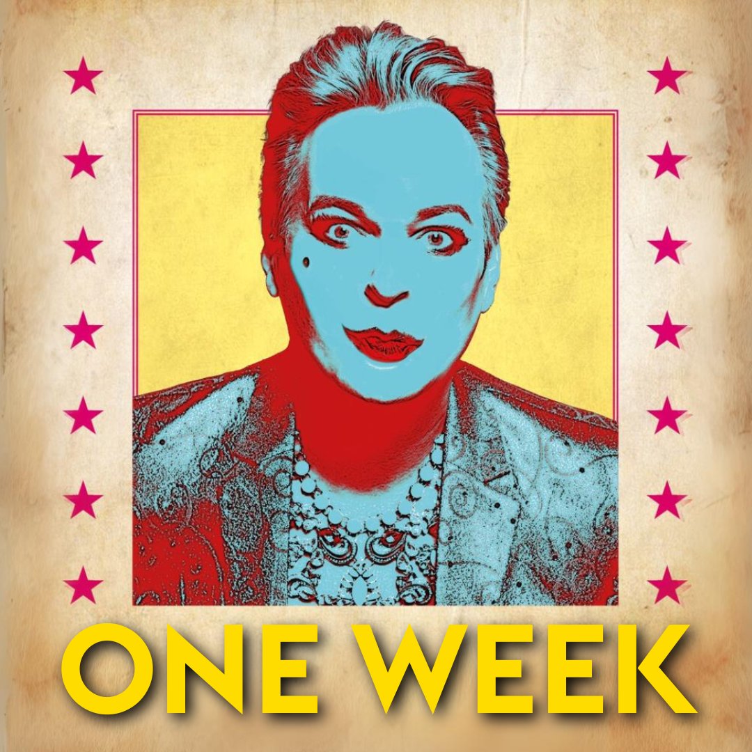 Julian Clary is back in ONE WEEK! 🎭 Renowned homosexual and national trinket, Julian's saddled up and headed back out on tour. 💄 8 - 9 May 2024 👉 loom.ly/KA5ET1Q