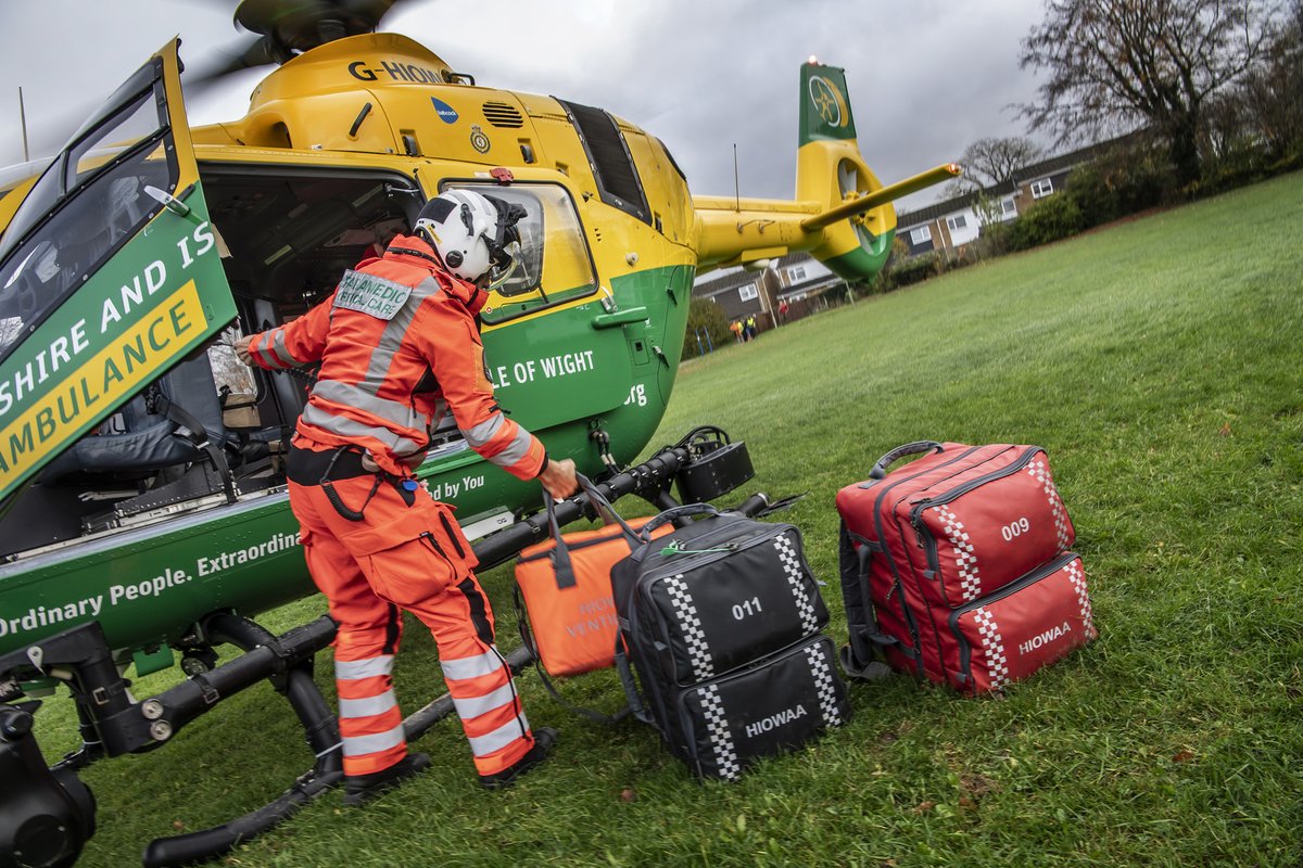 We respond to an average of five emergencies every day. We may be called to a sudden cardiac arrest, a fall from height, or a major road traffic collision. 🚁 We’re there for you every day, wherever you need us. 💚💛 📸 @Ambient_life