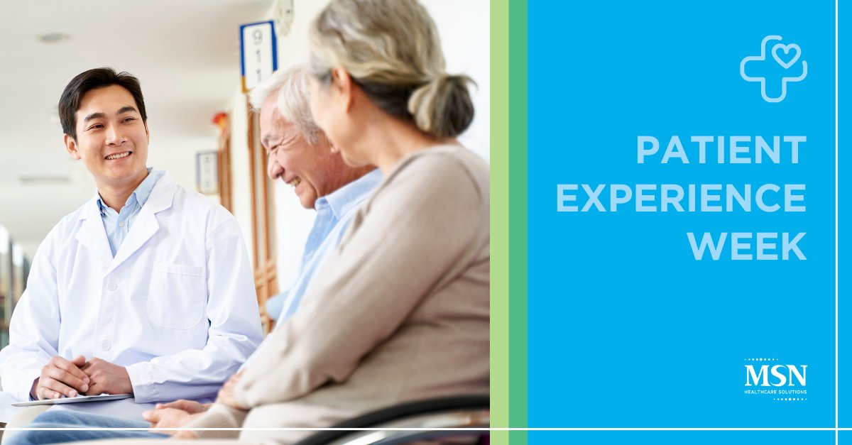 Happy #PatientExperienceWeek! To our client practices, we would like to take a moment to thank all your nurses, physicians, staff, executive professionals and beyond for their dedication to work class healthcare for your patients.