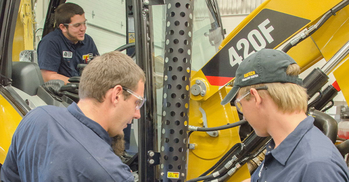 Fabick Cat technicians are AMAZING!! ✨🔧✨ If you want to get on their level, check out our education programs for a great start to a fulfilling career. #NationalSkilledTradesDay #heavyequipment #technician #thinkbig #fabtech #techcareer #TeamFabickCat fabickcat.info/46Z9jG1