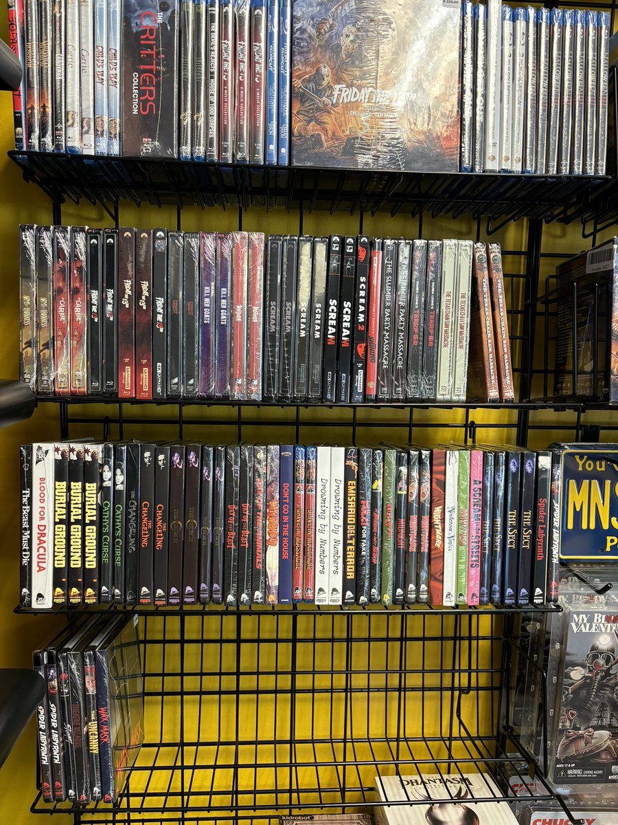 Placed another massive Severin order yesterday for the shop.  This new batch includes 4k versions of Butcher Baker Nightmare Maker [w/Exclusive Slipcover]; The Devil’s Honey [w/Exclusive Slipcover]; the Great Alligator, and many, many more! Stop down and check them out!