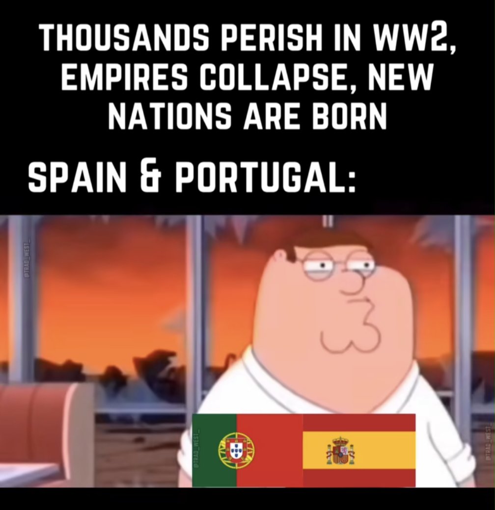 Ah to be Iberian...