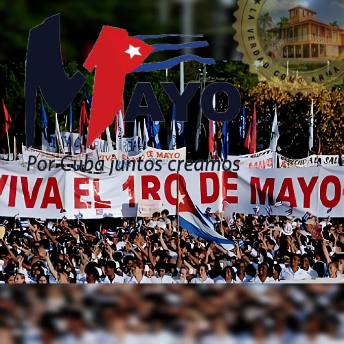 #PorCubaJuntosCreamos
'Día del proletariado'
#Viva1demayo
#CubaViveyVence
#CubaViveYTrabaja 
@cubacooperaven 
@mmcvencar 
@CDI_MirandaCar