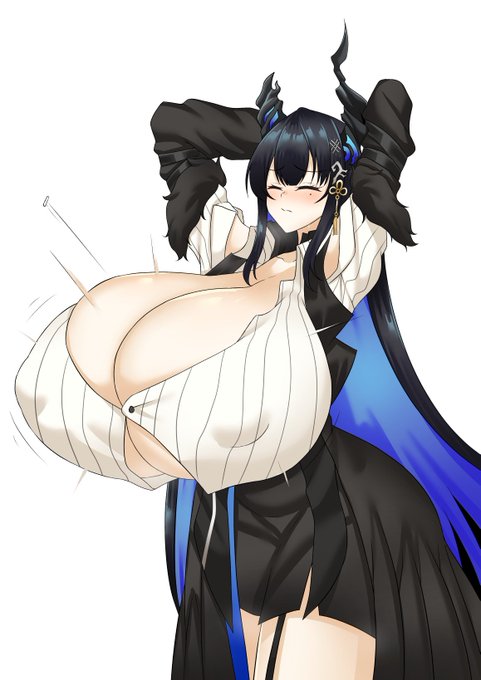 [Commission] Rissa's being too big for her shirt. Thank you for the commission! 