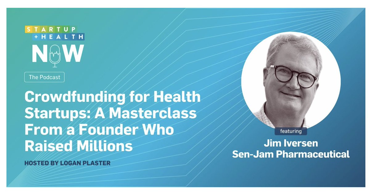 Crowdfunding for Health Startups: A Masterclass From a Founder Who Raised Millions

@startuphealth 

startup-health-now.blubrry.net/2024/04/26/cro…