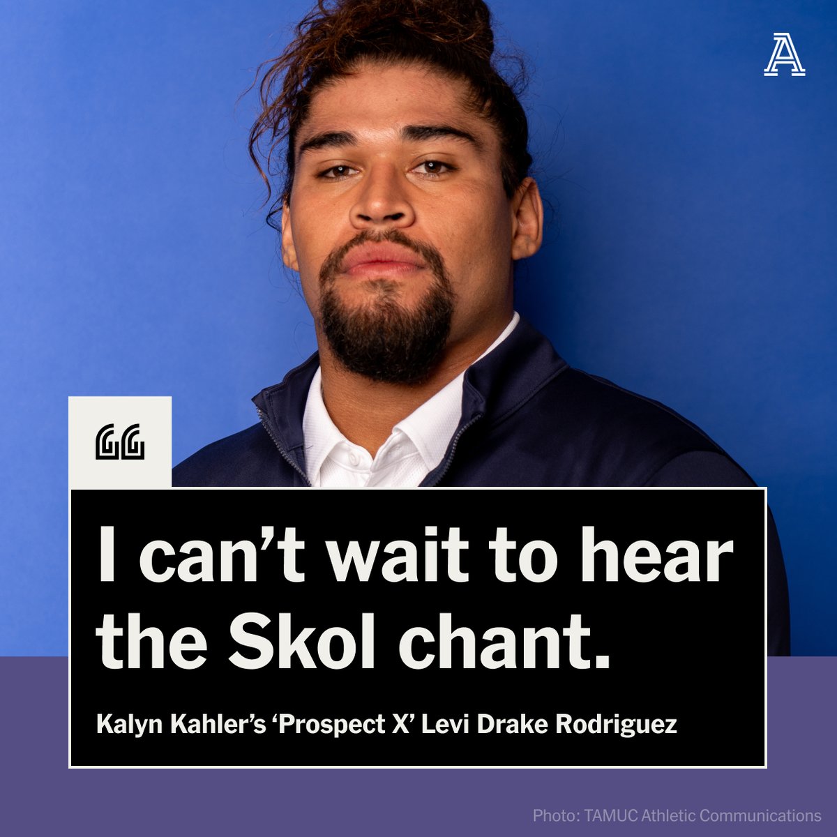 Before the draft, Prospect X's name was kept under lock and key. But now, @kalynkahler is ready to reveal his identity: Levi Drake Rodriguez, one of the newest Minnesota Vikings. 🔗 theathletic.com/5461585/2024/0…