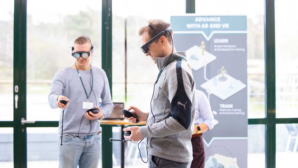 We recently showcased the Magic Leap 2 at the NORDEFCO ADL Conference in Sweden with Fynd Reality. Demonstrated our #XR tech to top defense leaders & educators, marking our strong presence in defense & education sectors. #NORDEFCO #DefenseInnovation #AugmentedReality