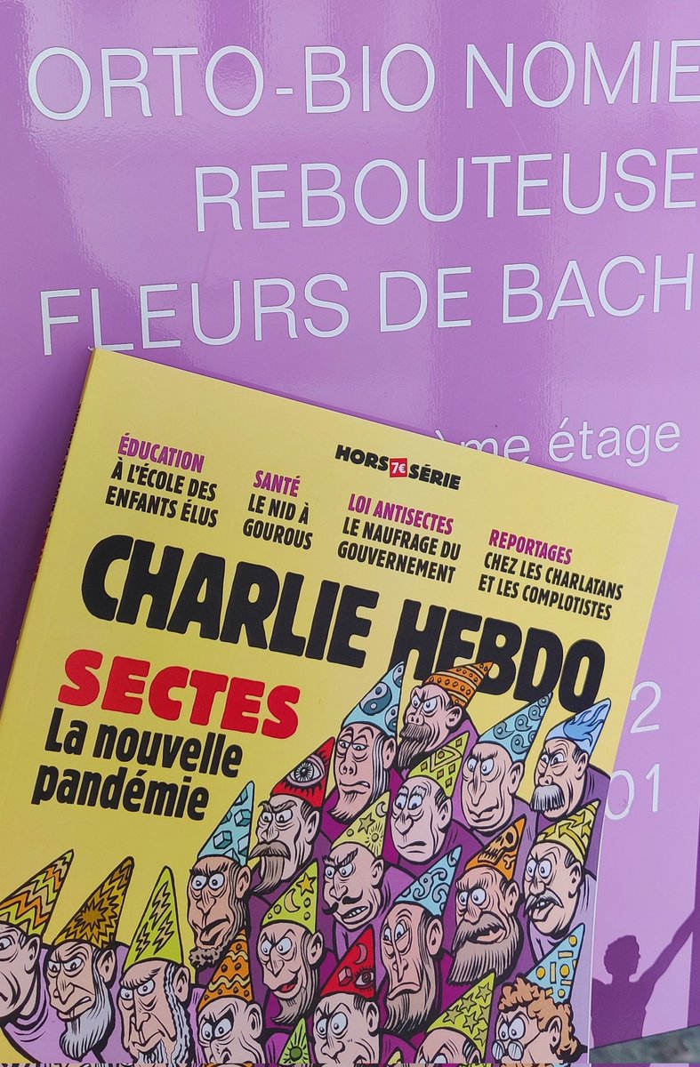 Trouvé ! @Charlie_Hebdo_ #sectes #DérivesSectaires #fakemed