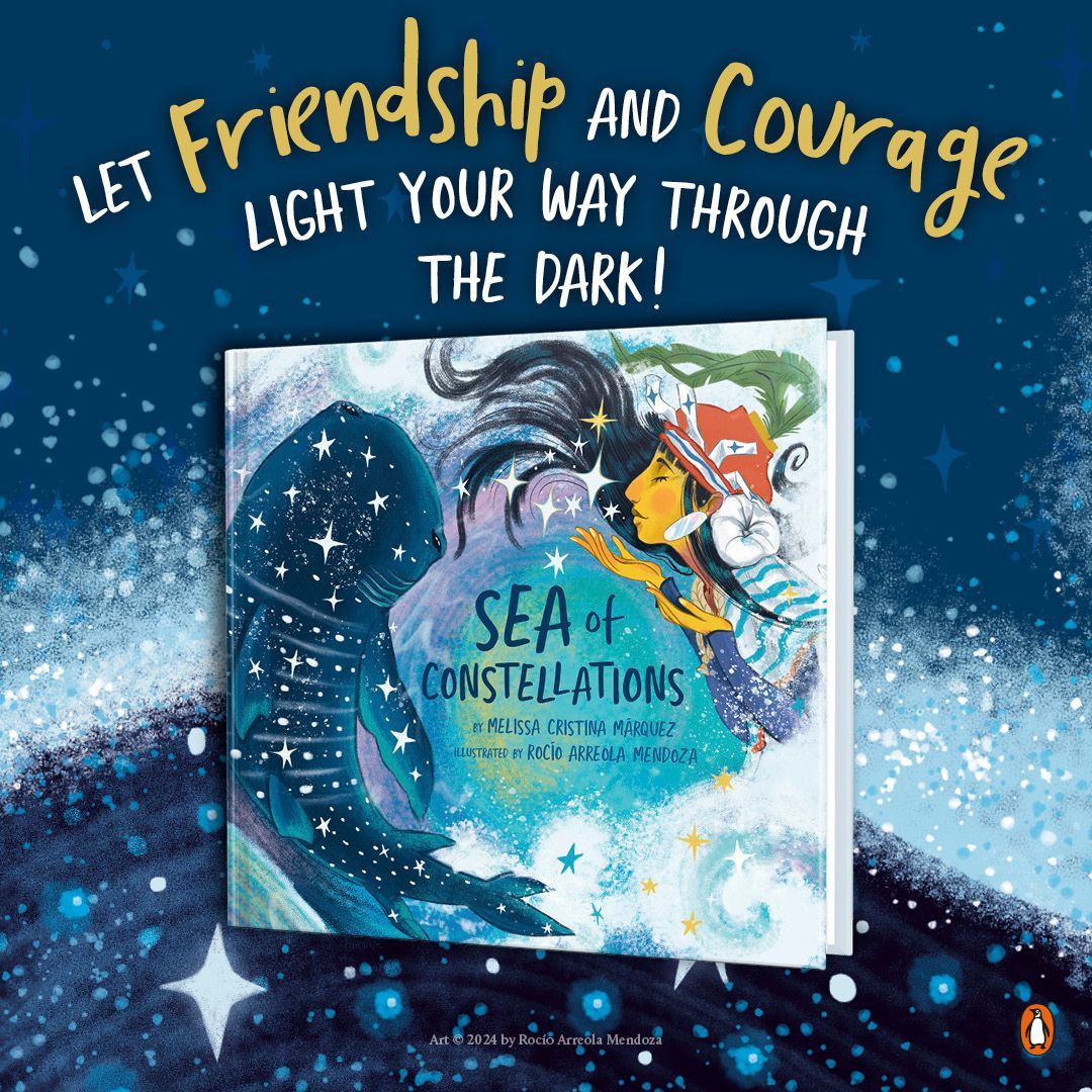 Ahhh THIS MONTH my latest #book, #SeaofConstellations, is introduced to el mundo! You can pre-order this #kidlit read here: buff.ly/49ZCHxB #picturebooks #books