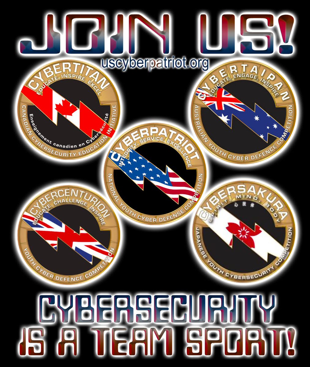 One week away #cdned teams from across #Canada will compete at the 7th national student #cybersecurity finals.

Is your region represented?

If not, sign ups for next year's season of #cybereducation skills building are open now:

uscyberpatriot.org/competition/Co…