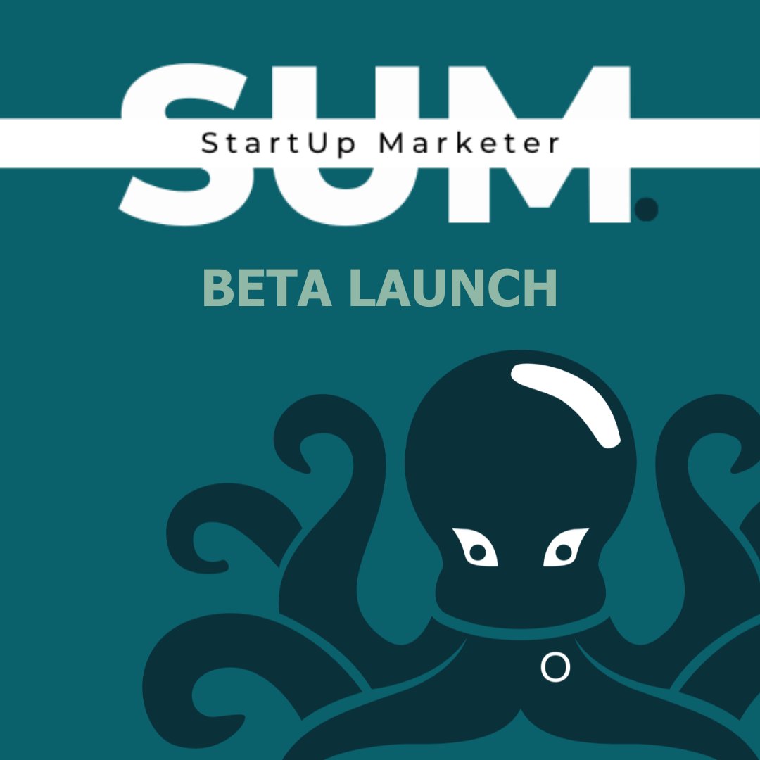 📢 Excited to launch StartUp Marketer (SUM) – the first marketing ecosystem for #startupmarketers! Access proprietary templates, tools, courses & connections meant to make you indispensable at work. Spots are limited, so sign up for the SUM advantage! thestartupmarketer.com