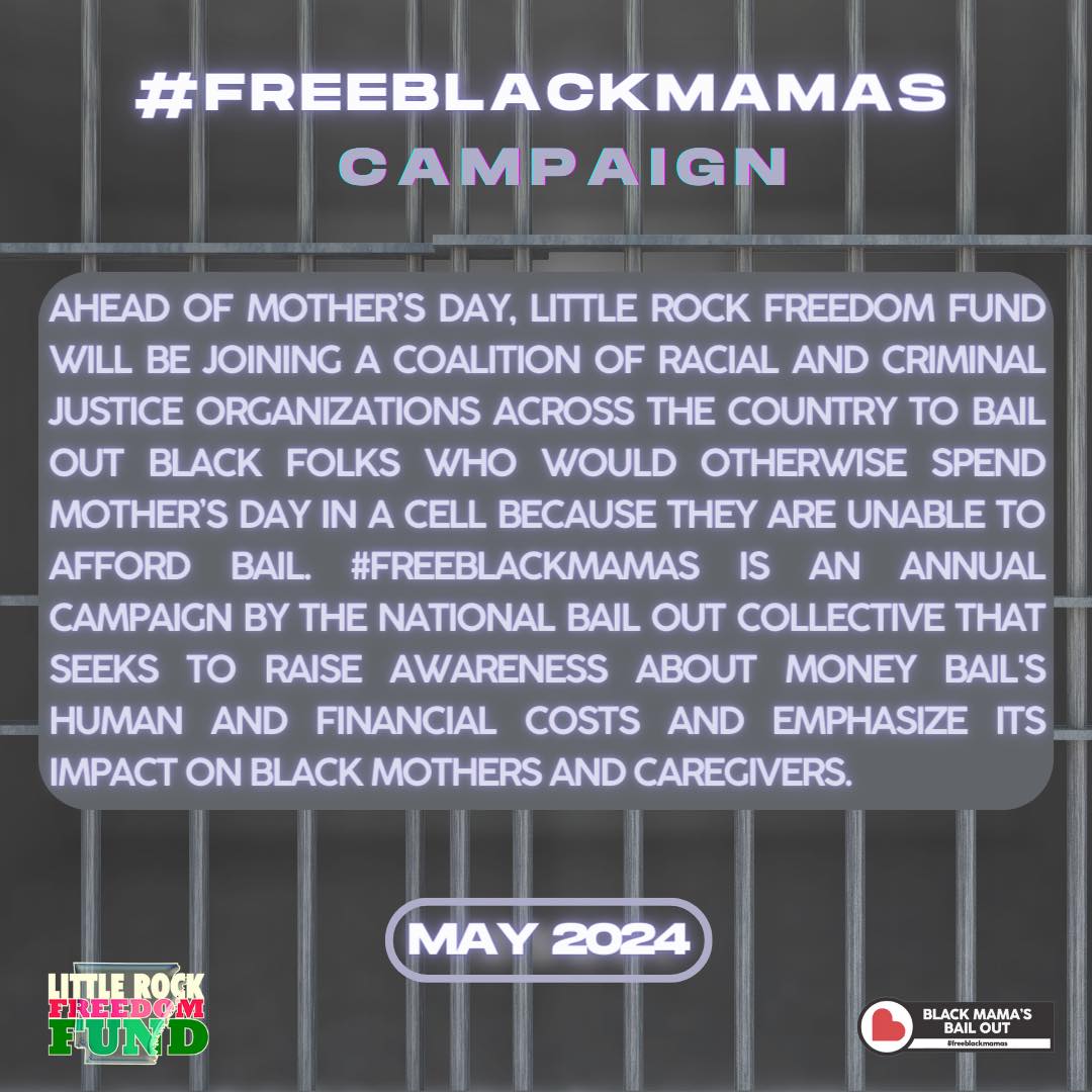 OsyrusBolly's tweet image. Who are the biggest influencers in Arkansas?
We need promotional support for the Black Mamas Bail Out in Arkansas this year to reunite Black moms with their loved ones #MothersDay 2024. Little Rock Freedom Fund is not asking for money but donations are appreciated. 
Tag em!