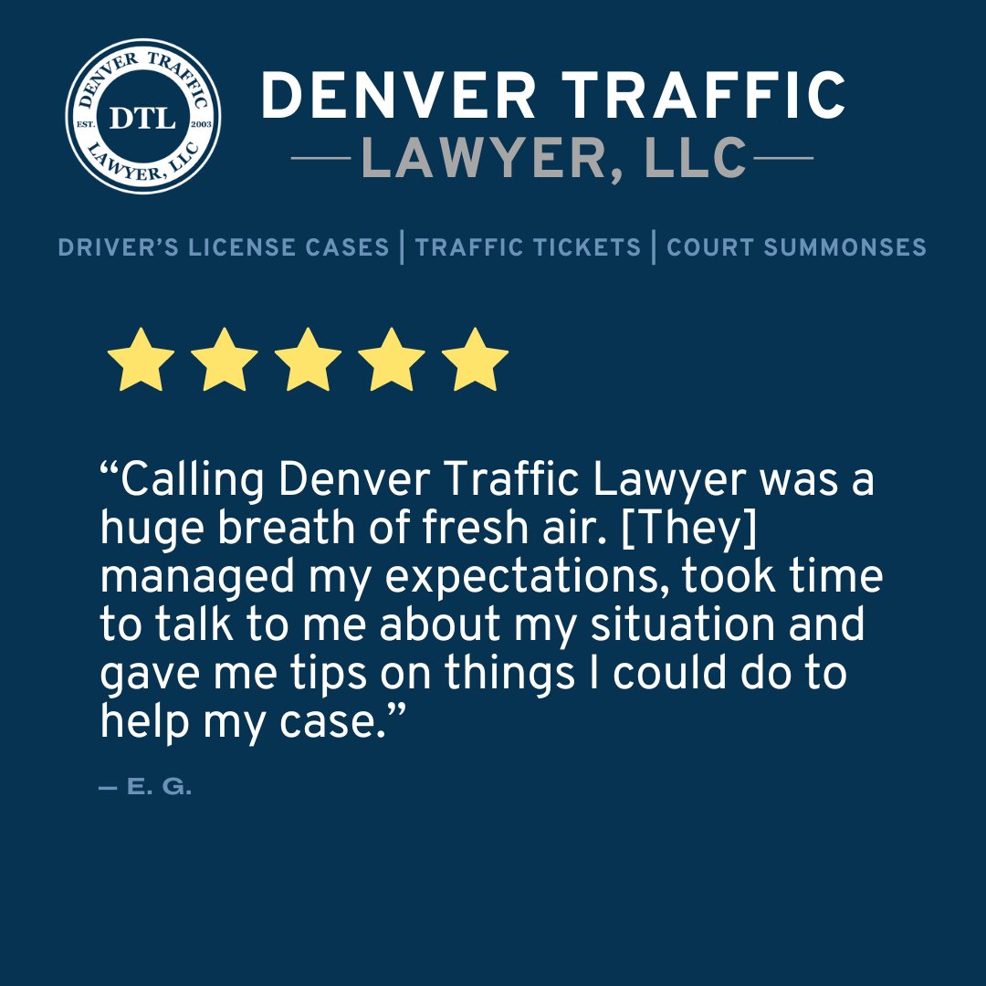 Top Rated Traffic Lawyers in Colorado!

Contact us today for a FREE Consultation:
(303) 625-9400 | team@denvertrafficlawyer.com

#colorado #trafficlawyer #speedingticket #trafficticket #carelessdriving #recklessdriving #denver #coloradoattorney #denverattorney #trafficlaw