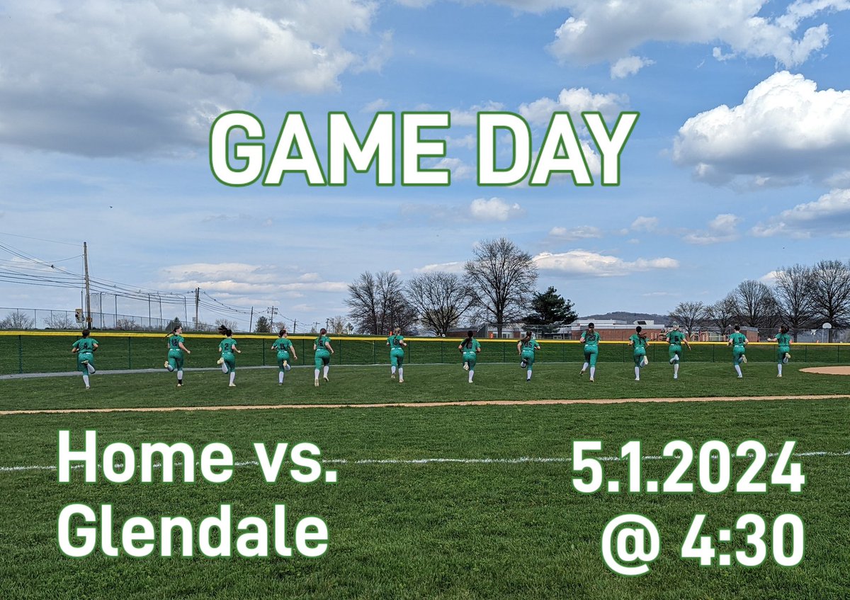Home vs. Glendale, part two. Yesterday's varsity game will resume today at 4:30. 

#jvsb2024 #hornets 💚🥎