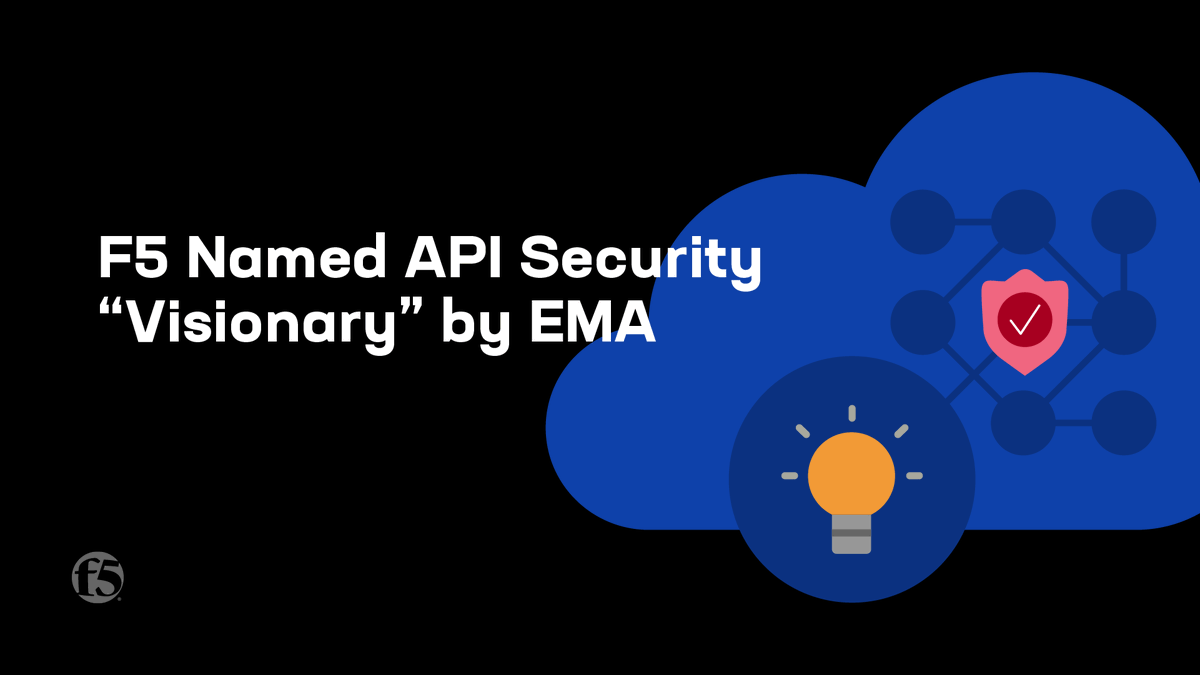 Discover the leaders in #API security! @F5 pioneered, evangelized, and continues to innovate in cloud, application, and network security. Dive into the details in the @ema_research Vendor Vision Report: go.f5.net/n2dv4q23