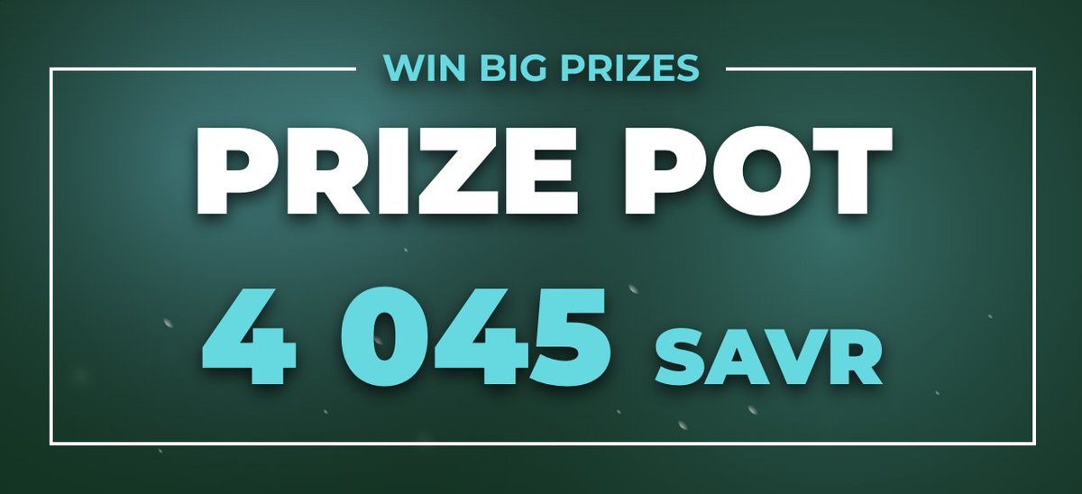 #REMINDER 🚨 🎰 Regular Raffle 21 Prize Pot at the moment... So you in? ⬇️ dashboard.isaver.io/raffles/21 To enter, you need 💎 iSaver Raffle Ticket opensea.io/assets/matic/0… ‼️ 1 SAVR = 1 #USDT #iSaver #DeFi #Raffle #crypto #onPolygon
