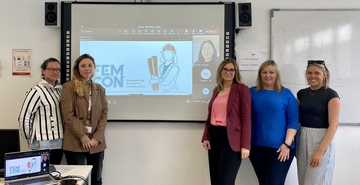The final in-person meeting of the FEMCON - Females in Construction Meeting took place in Madrid recently.
Read more on our blog:  momentumconsulting.ie/european-proje…